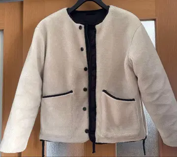 TAION 리버서블 크루넥 다운 자켓 S 사이즈