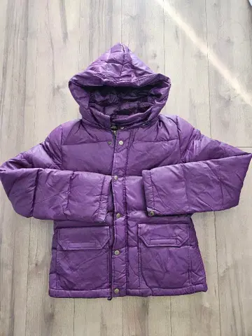 퍼플 스펙 밀리터리 자켓 다운 M