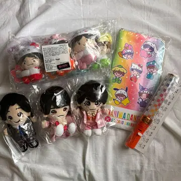 나니와단시 치비누이 응원봉 멀티 파우치 마스코트