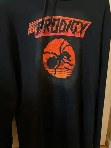 The Prodigy 그래픽 프린트 후드티 XL 미사용