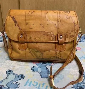 PRIMA CLASSE! 프리마 클라세 숄더 백 세계 지도 남녀 공용