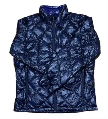 컨디션 최상 몽벨 다운 자켓 슬림 타입 네이비