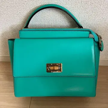 &chouette 터콰이즈 핸드백