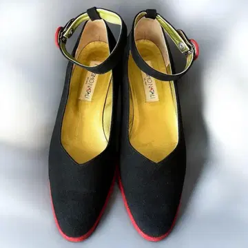 MASSIMO NATALI 스웨이드 앵클 스트랩 펌프스