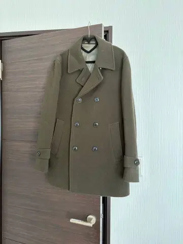 유나이티드 애로우즈 그린 라벨 메리노울 피 코트