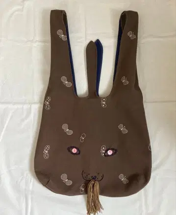 미나 페르호넨 usa bag 우사 백 대 choucho 브라운 x 네이비