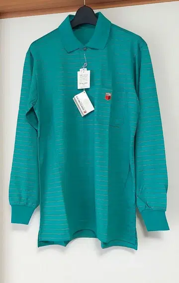 [ 새상품 ] 레나운 베이힐 클래식 골프 피케 셔츠 긴팔 M 남성용