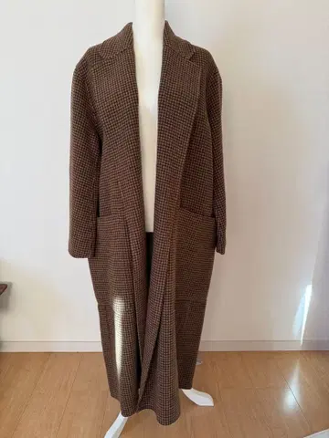 TODAYFUL 체크 무늬 롱 코트