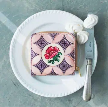 일본산 마조리카 타일 접이식 지갑 펠리시모