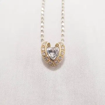 폴리폴리 하트 스톤 목걸이