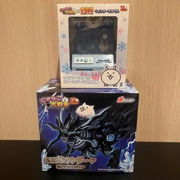 냥코 대전쟁 namco 남코 저금통 황수 가오우 다크 피규어