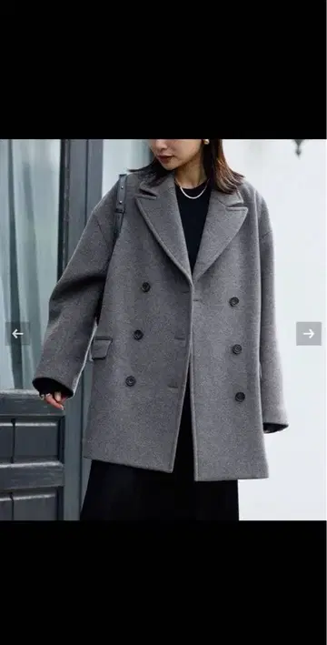 저널 스탠다드 아우터 슈퍼 140 비버 재킷 그레이 s