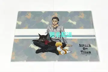 진격의 거인 RE:SHAZAM 블랙 고양이 디자인 클리어 파일 엘렌