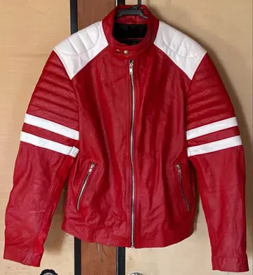 파이트 클럽 가죽 라이더 자켓 M