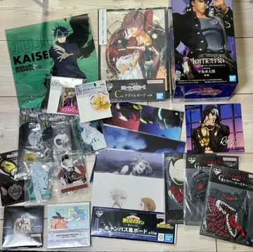 논장르 애니메이션 굿즈 모음