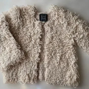 새상품! 알파카 혼방 울 자켓 (작은 사이즈)