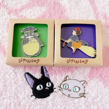 지브리 파크 한정판 핀 배지