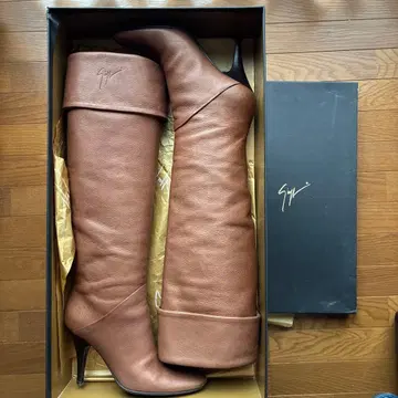 주세페 자노티 디자인 롱 부츠 22cm