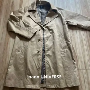 [ nano UNIVERSE ] 남성용 트렌치코트