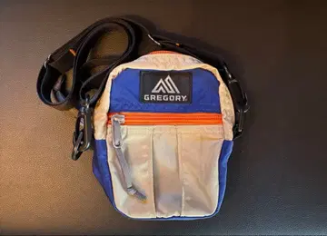 GREGORY 숄더백 베이지/블루