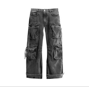 ZARA 포켓 유틸리티 데님 팬츠 42