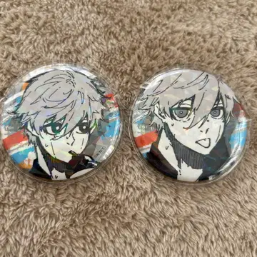 블루 록 트레이딩 홀로그램 캔뱃지 vol.3 마즐 나기 세이시로