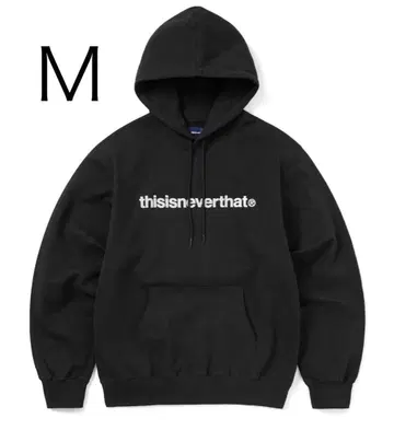 T-Logo Hoodie Black thisisneverthat 후디