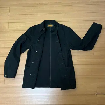 아이언 하트 IRON HEART 헤비 덕 비치 자켓 블랙