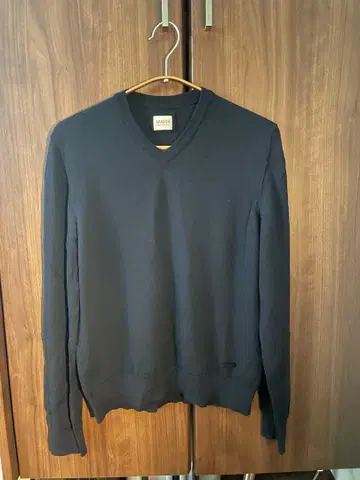 아르마니 콜레치오니 네이비 스웨터