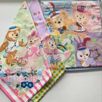 더피 프렌즈 복조리 2개와 반다나 2장 세트