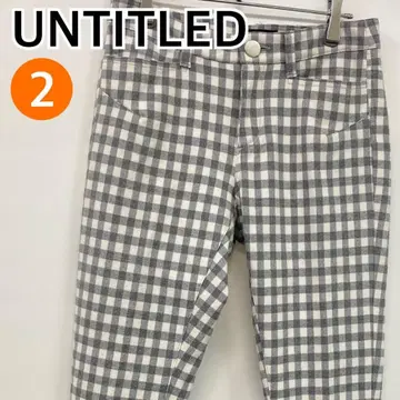 UNTITLED 팬츠 바지 캐주얼 팬츠 그레이 2 [ CB525 ]