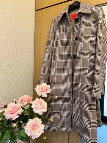 MAX &CO 체크 무늬 코트