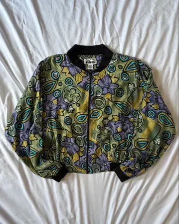 90s effeci 토탈 패턴 레이온 블라존