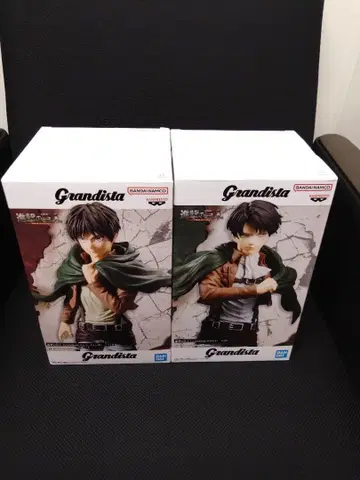 진격의 거인 리바이 & 엘렌 피규어 GRANDISTA