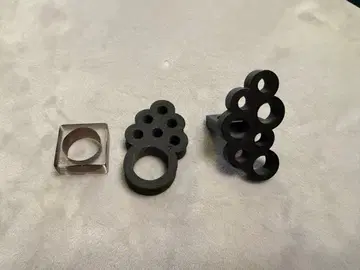 acrylic 사카 마사코 반지 3점 초기 레어