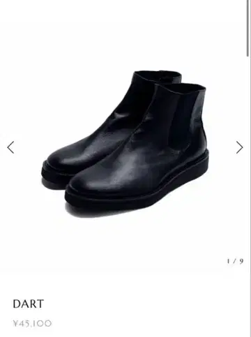 YOAK DART 블랙 40(25-26cm)