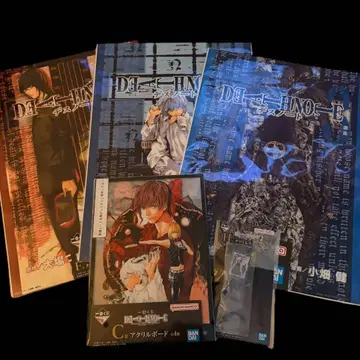 제일복권 데스노트 C상 아크릴 보드, F상 클리어 포스터, H상