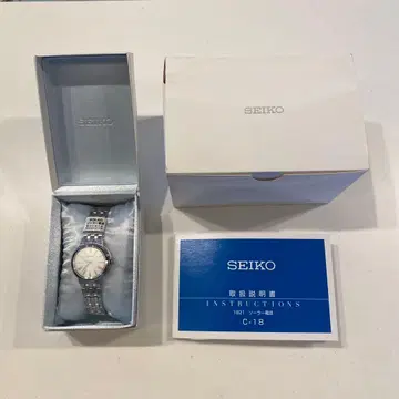 SEIKO 손목시계 솔라 전파 시계 실버 SSDY031