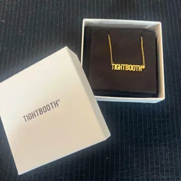 미사용 새상품 TIGHTBOOTH 골드 목걸이 BRASS 놋쇠