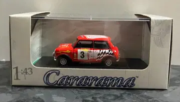 호넬 카라라마 1:43 빨간색 미니 쿠퍼 레이싱 미니카