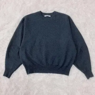 새상품급 뷰티 앤 유스 미라노 리브 니트 풀오버 그레이