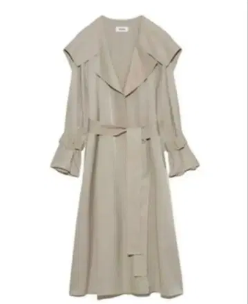 SNIDEL 컬러 디자인 글로스 트렌치