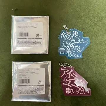 SUPER BEAVER 아크릴 키링 두 개