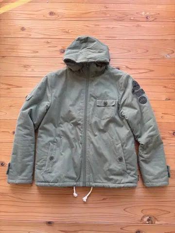 GO hemp 리버서블 밀리터리 자켓