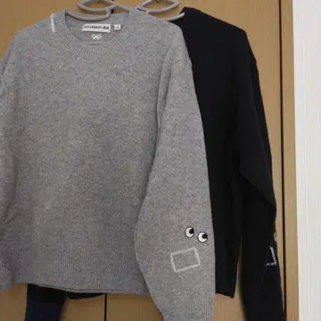 안야 힌드마치, 유니클로 콜라보 스웨터 새상품급