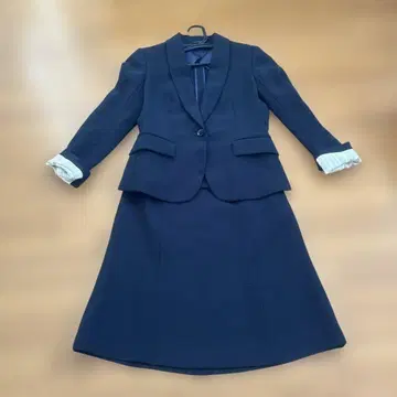 destyle 네이비 스커트 수트