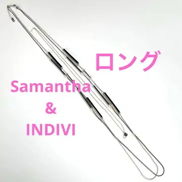사만다 티아라 K10 롱 목걸이 INDIVI 롱 목걸이