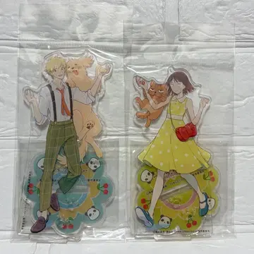 스킵과 로퍼 아크릴 스탠드 시마 소스케 이와쿠라 미츠에 신규 일러스트