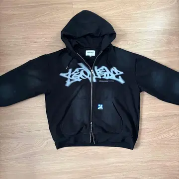 SEQUENZ 집 파카 더블 지퍼 빈티지 라이크