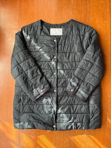 나노 유니버스 나일론 다운 자켓 블랙 프리 사이즈